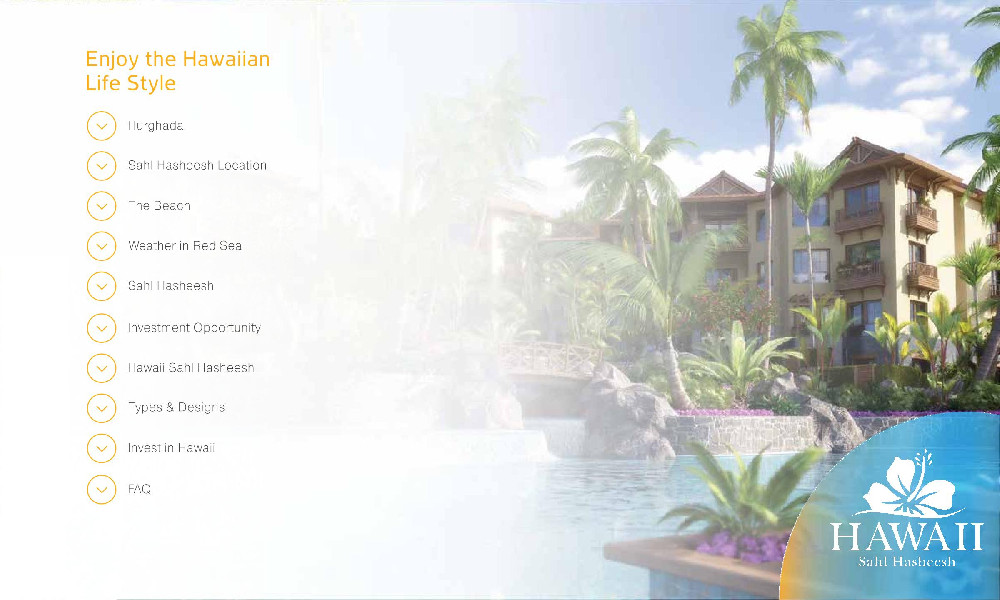Hawaii Resort Sahl Hasheesh